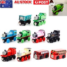 The Tank Engine Tender Wooden Magnetic Railway Train Truck Car Kids Toys Gift Wooden Toys price