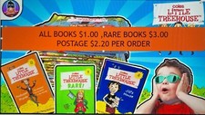 COLES LITTLE TREEHOUSE BOOKS -  ALL BOOKS $1.00,POSTAGE $2.20. KRIS KRINGLE GIFT Wooden Toys price