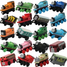 Thomas- Wooden Tank Engine Trains Tender Play Train Magnetic Railway Toys Brio Wooden Toys price