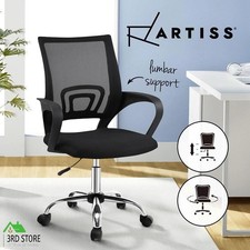 Artiss Office Chair Gaming Chair Computer Mesh Chairs Executive Mid Back Black Office Chair price
