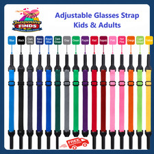 Adjustable Silicone Glasses Strap Eyeglass  Sports Sunglasses Band Childs Adults Kids' Sunglasses price