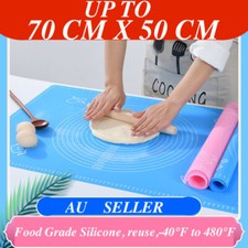 up to70X50 cm Silicone Baking Mat Pastry Bakeware Pad Tray Clay Fondant sheet Tray Mat price