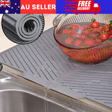 Large Size Silicone Dish Draining Mat Kitchen Washing Drainer Tray Drying Pad AU Tray Mat price