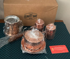 Leavitt Bay Turkish Cezve Coffee Set – New 9 Piece Set in Box Cezve Sets price