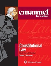 Constitutional Law (Emanuel Law Outlines) Constitutional Law price