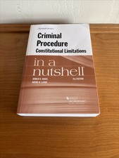 Criminal Procedure Constitutional Limitations 9th Ed Israel & Lafave  West Acade Constitutional Law price