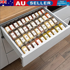 Expandable Spice Drawer Organizer 4 Tier Spice Rack Drawer Insert Tray 2pcs-set Spice Sets & Racks price