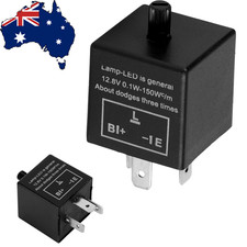 12V 3 Pin Adjustable LED Flasher Relay Unit For Car Turn Signal Light Indicator Relay price