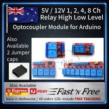 5V/12V/24V 1, 2, 4, 8 Channel Relay High Low Level Optocoupler Module 4 Arduino Relay price