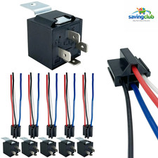12V 40 Amp Car Relay SPST 4 Pin Automotive Relay with Wiring Harness AU Relay price