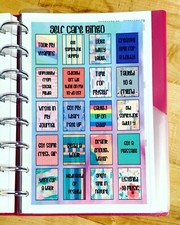 Self Care Bingo Dashboard 4 use w/ TUL/Arc (8 disc) Planner~ Dashboard Care price