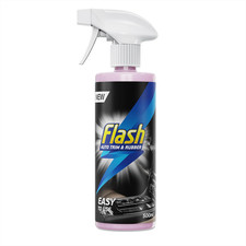 FLASH Trim & Rubber Care Dashboard Bumper Protector & Cleaner Spray 500ml Dashboard Care price