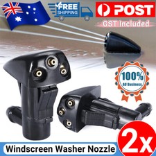 2X Car Windscreen Washer Wiper Nozzle Front Window Spray Jet Nozzles Universal Universal Wipers price