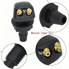 2pcs Car Windscreen Washer Wiper Nozzle Front Window Spray Jet Nozzles Universal Universal Wipers price