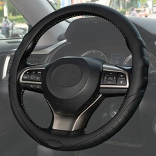 DELUXE Car Silicone Steering Wheel Cover Non Slip Mat Protector Styling. Steering Wheel Cover price