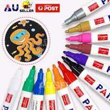 12 Colors Paint Pens Set Permanent Marker Pen For Car Rubber Tyre Waterproof Car Paints price