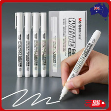10X White Paint Pens Set Permanent Marker Pen For Car Rubber Tyre Waterproof AU Car Paints price