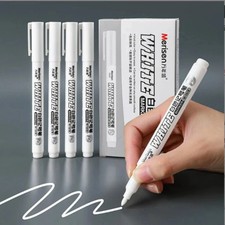 10X White Paint Pens Set Permanent Marker Pen For Car Rubber Tyre Waterproof AU Car Paints price
