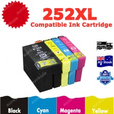 Compatible Ink Cartridge 252XL 252 XL For Epson WF 3640 7620 3620 7710 7720 7725 Compatible Cartridge price