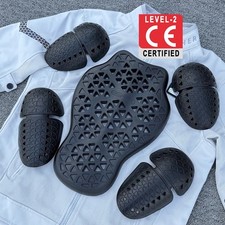 Motorcycle/Bike Riding Jacket Back Elbow Shoulder Armour Insert Protector BLACK Motorcycle Jackets price