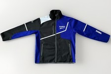 YAMAHA RACING BLACK BLUE SOFTSHELL ZIP JACKET LARGE FLEECE INNER COAT Motorcycle Jackets price