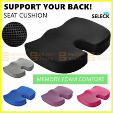 Orthopaedic Memory Foam Seat Cushion Support Back Pain Chair Pillow Car Coccyx Car Seat Cushion price