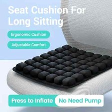 3D Pressure Relief Air Cushion Ergonomic Inflatable Seat Office Car Wheelchairs Car Seat Cushion price
