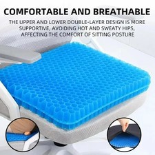 Gel Seat Cushion Double Thick Cool Gel Honeycomb Seat for Home Office Chair Car Car Seat Cushion price
