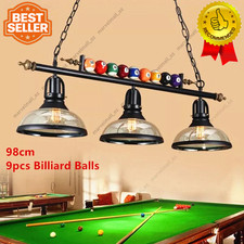 Pool Table Pendant Light Island Light Billiard Balls Hanging Light 7'-8 ' Table Pendant Light price