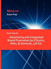 MznLnx - Exam Prep for Advertising and Integrated Brand Promotion by O - X555z Promotion Exam Books price