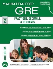 Fractions, Decimals, & Percents GRE ..., Manhattan Prep TEOG Books price