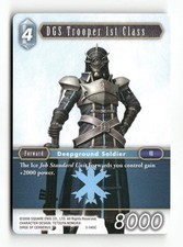 DGS Trooper 1st Class 3-040C Common Opus III Final Fantasy Near Mint DGS price