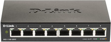 8-Port Gigabit Smart Managed Switch (DGS-1100-08V2), Enhanced Security, and Ener DGS price