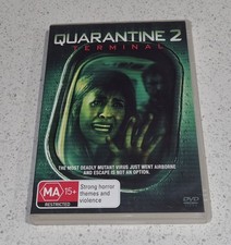 Quarantine 2 Terminal DVD 2011 Horror Thriller John Pogue MA15+ PAL Horror-Thriller price