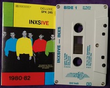 INXS - Inxsive 1980 - 82 Cassette Tape (Deluxe SPK245) - VGC - Tested -Free Post SPK price