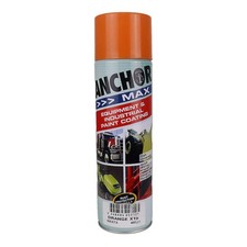ANCHOR MAX Orange X15 (Electrical) 400gm Industrial Spray Paint High Coverage Industrial Spray price