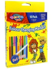 10Pcs Colour Changing Markers Pen Felt Tip Magic Marker Colour Change Marker Tip Felt-tip Pen price