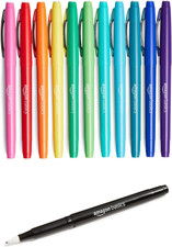 Amazonbasics Felt Tip Marker Pens - Assorted Color, 12-Pack Felt-tip Pen price