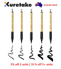 Kuretake Bimoji Brush Pen Felt (Extra Fine/Fine/Medium/Large) | Bristle (Medium) Felt-tip Pen price