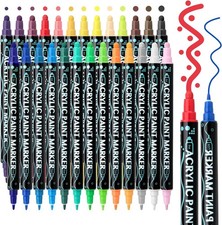 Dual Tip Brush Pens Ohuhu Brush Markers Felt Tip Pens 26 Colours Fineliners Felt-tip Pen price