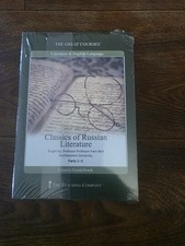 Classics of Russian Literature - Great Courses Complete 1-3 DVD Set + book. 2006 Russian Literature price
