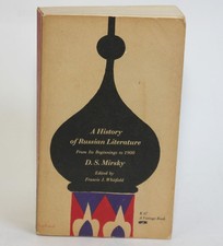 A HISTORY OF RUSSIAN LITERATURE to 1900 by D.S. Mirsky Vintage Books 1958 1st PB Russian Literature price
