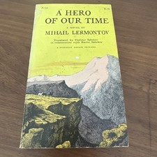 A Hero of Our Time by Lermontov Nabokov 1958 First Edition Anchor Paperback Book Russian Literature price