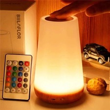 Night Light LED Touch Bedside Table Lamp with Remote Control 13 Colors Enjoy LED Lamps price