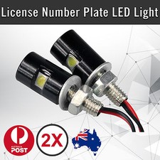 2pcs LED License Number Plate Light Screw Bolt Bulbs 5050 SMD For Car Motorcycle Motorcycle Lights price