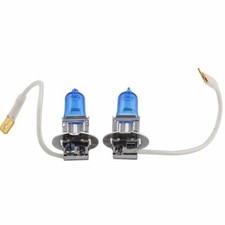 2 x 12V H3 100W XENON WHITE 5000K HALOGEN CAR HEAD LIGHT LAMP GLOBES / BULBS Headlight Bulb price