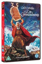 The Ten Commandments DVD (2001) Charlton Heston, DeMille (DIR) cert U Turkish Classics price