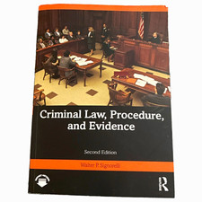 Routledge Criminal Law, Procedure, and Evidence 2nd Ed Paperback Signorelli Criminal Law price