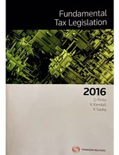 Fundamental Tax Legislation Law HUGE Book 2016 Legal Accounting Tax Law price