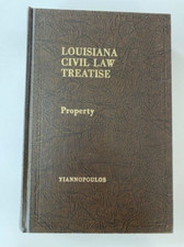 Louisiana Civil Law Treatise Property Second Edition by Yiannopoulos See Photos Civil Law price